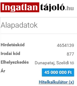 Lakáshitelek a hirdetési oldalakon - Ingatlantájoló és az FHB Bank